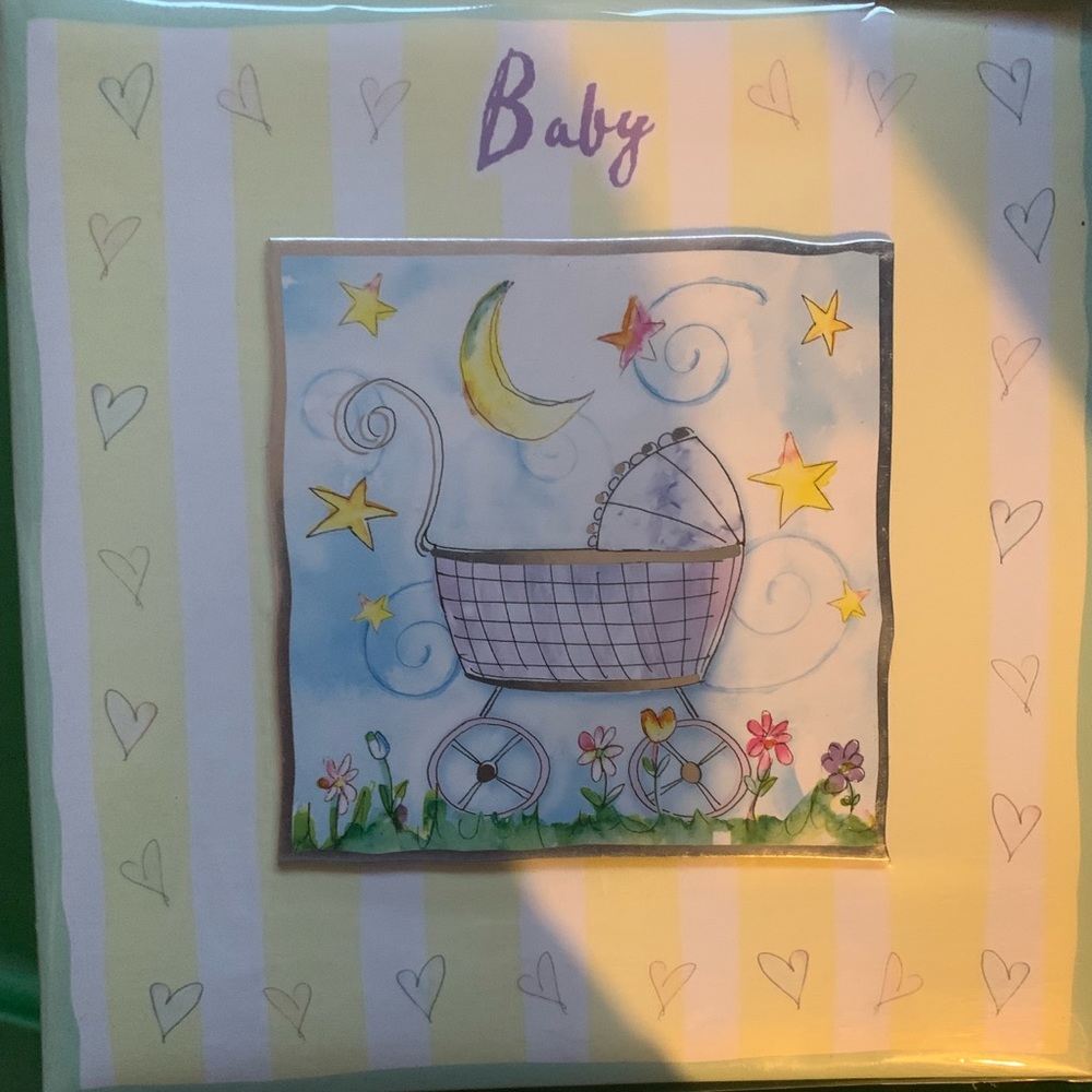 Baby photo album